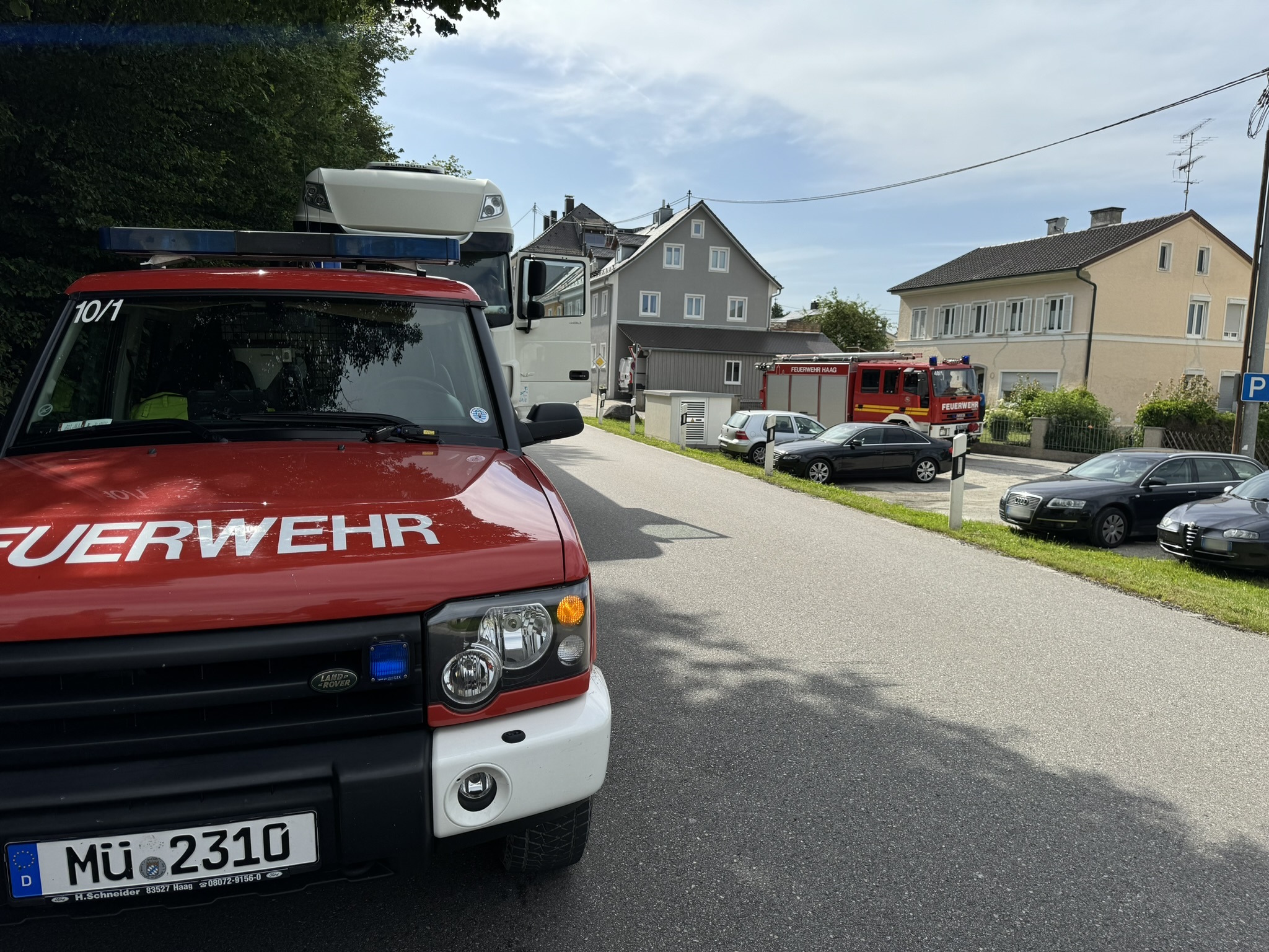 THL - Ölspur und Tragehilfe in Haag