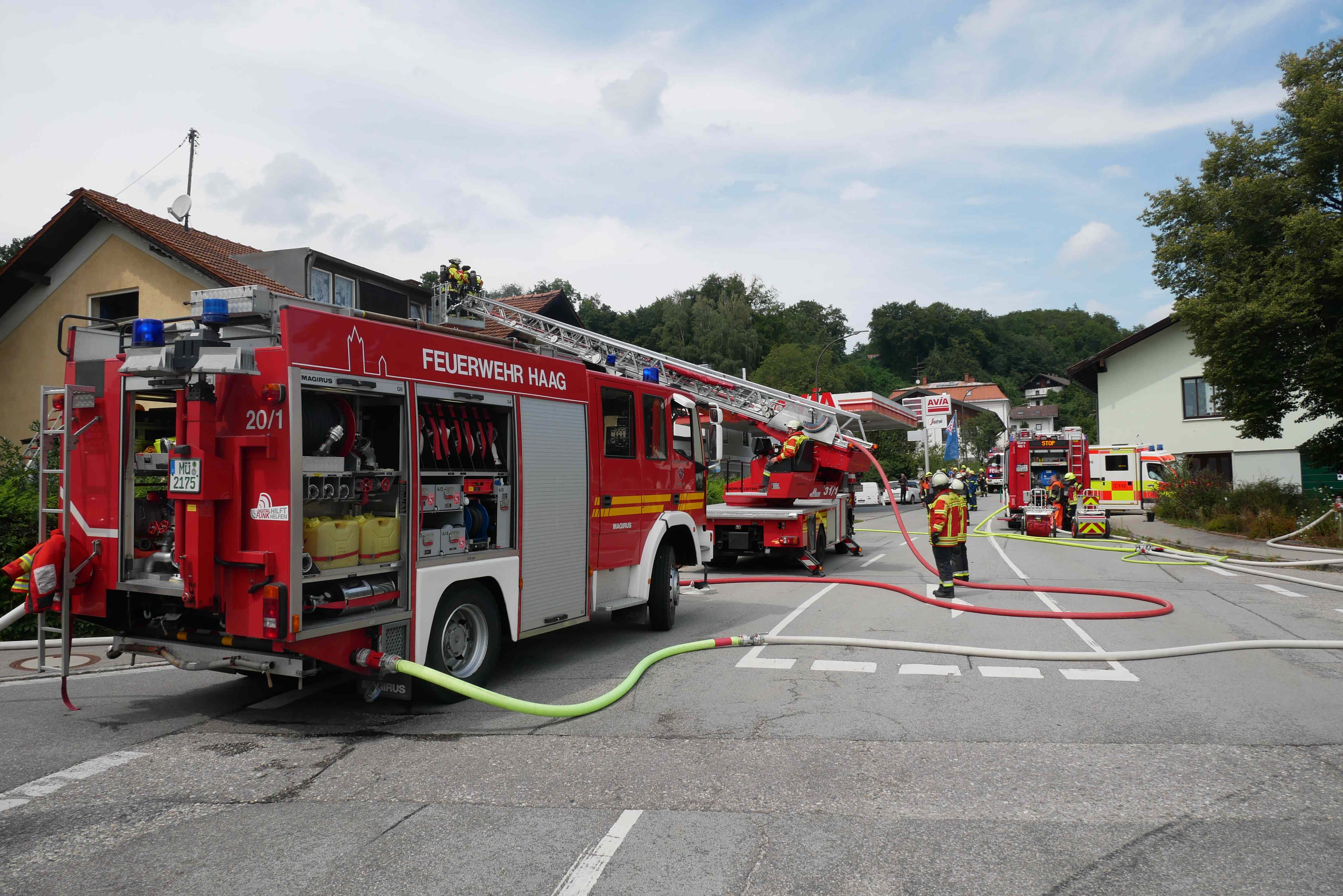 B3 - Gebäudebrand in Gars am Inn