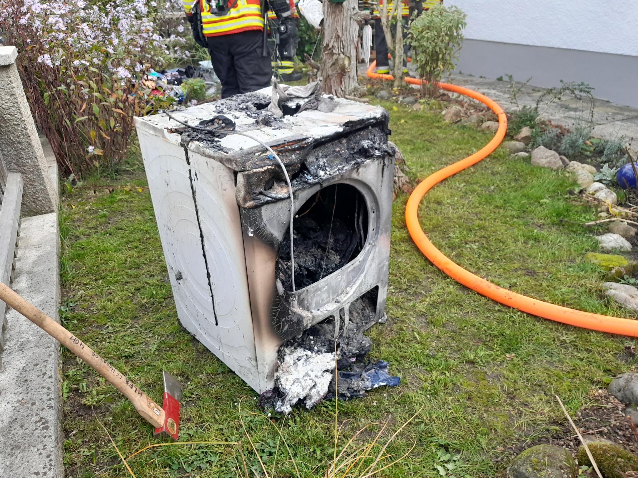 B3 - Kellerbrand in der Heimgartenstr.