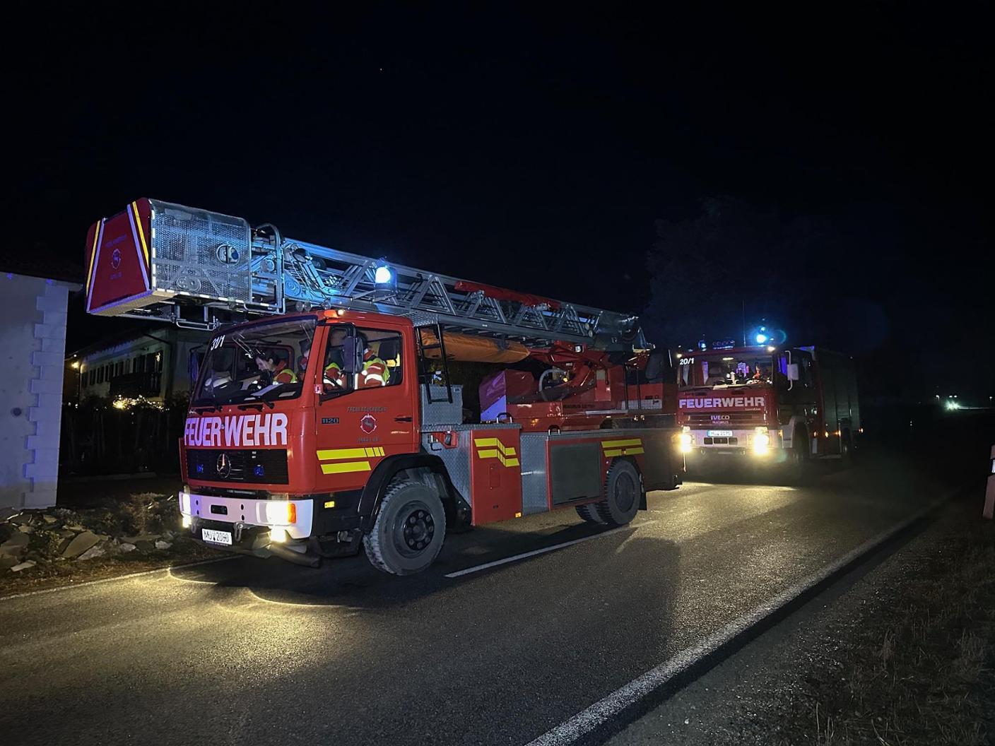 B3 - Dachstuhlbrand in Freimehring
