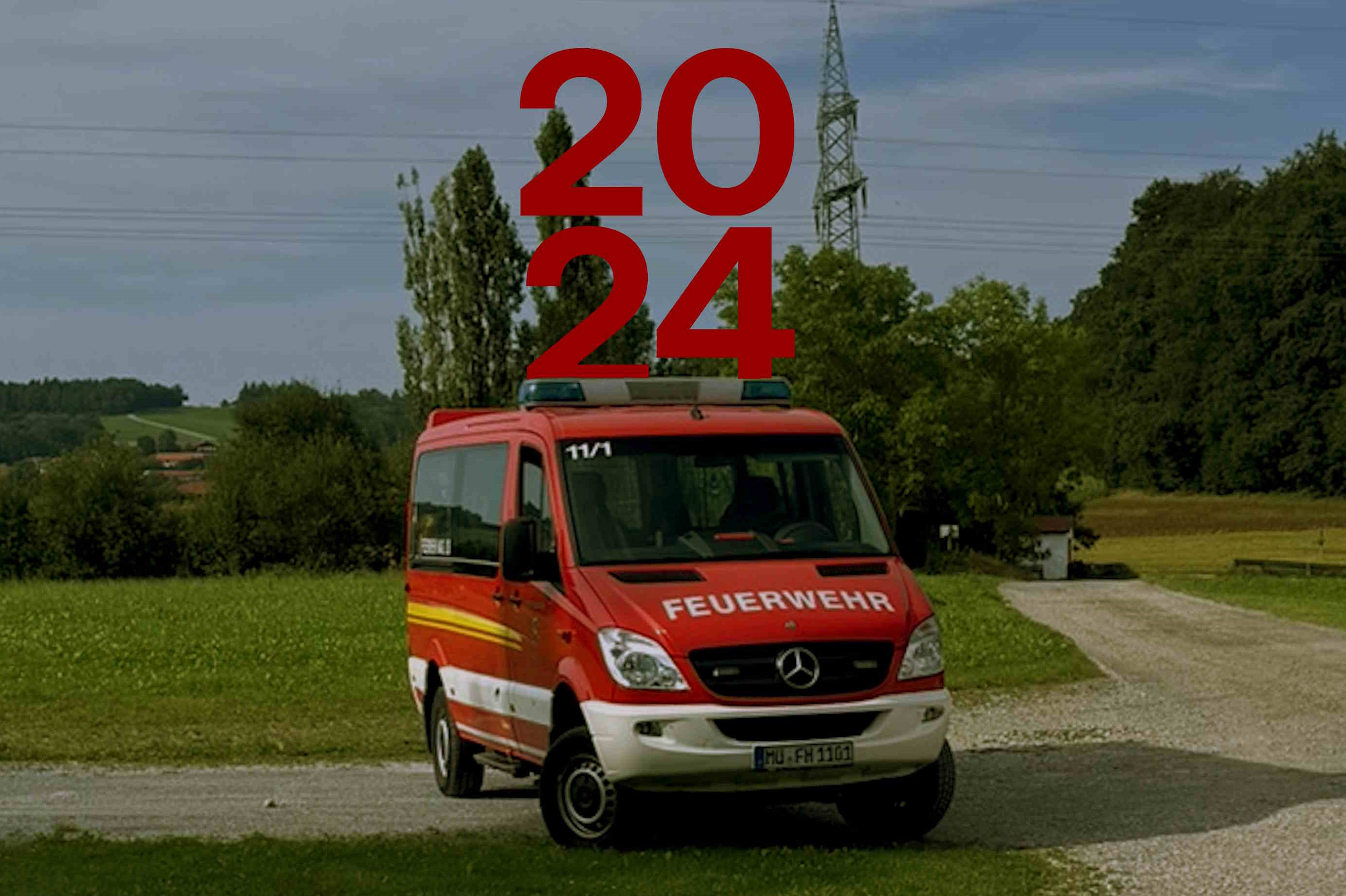 Die Feuerwehr Haag wünscht einen guten Rutsch ins Jahr 2025
