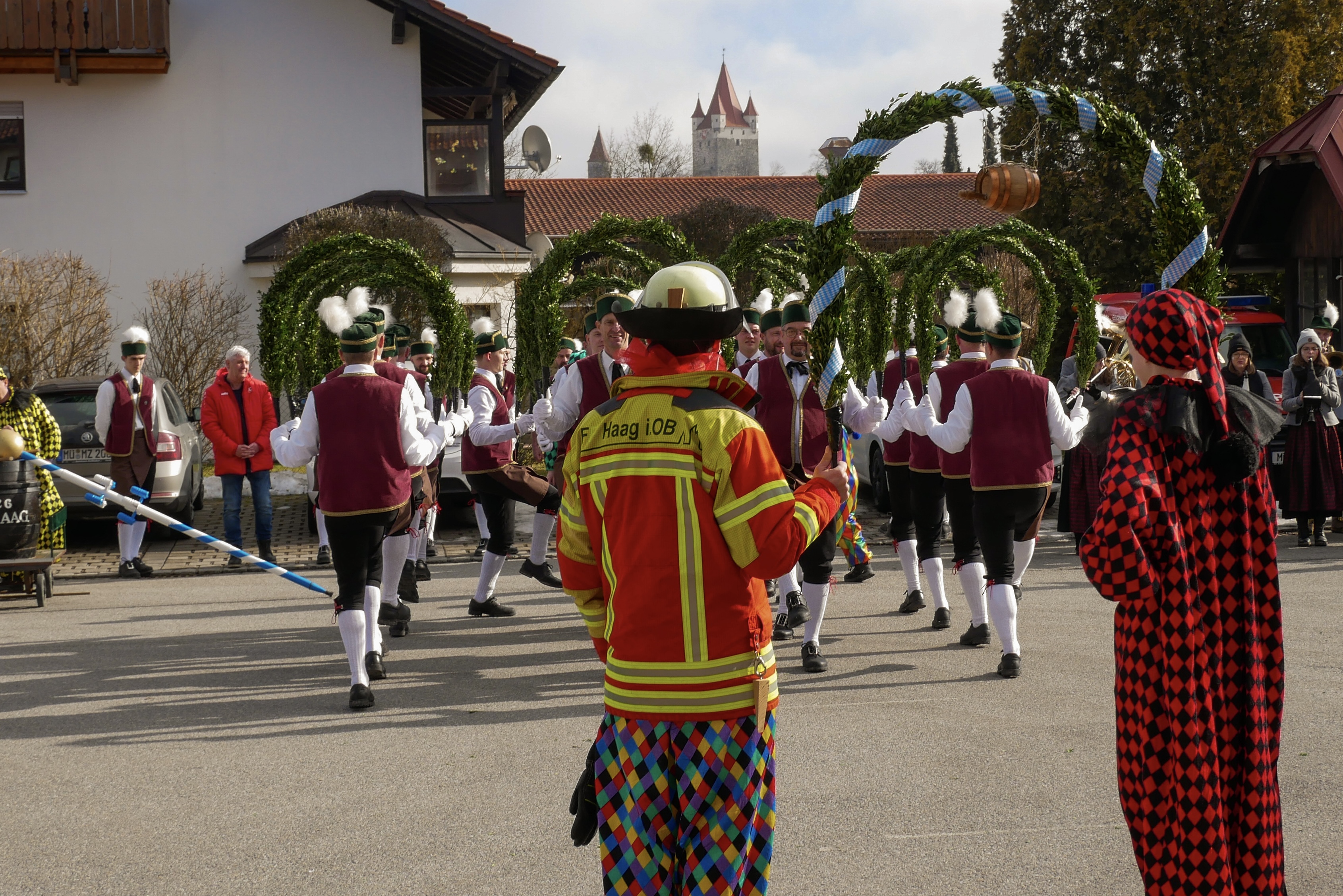 Straßensperrungen für die Haager Schäffler