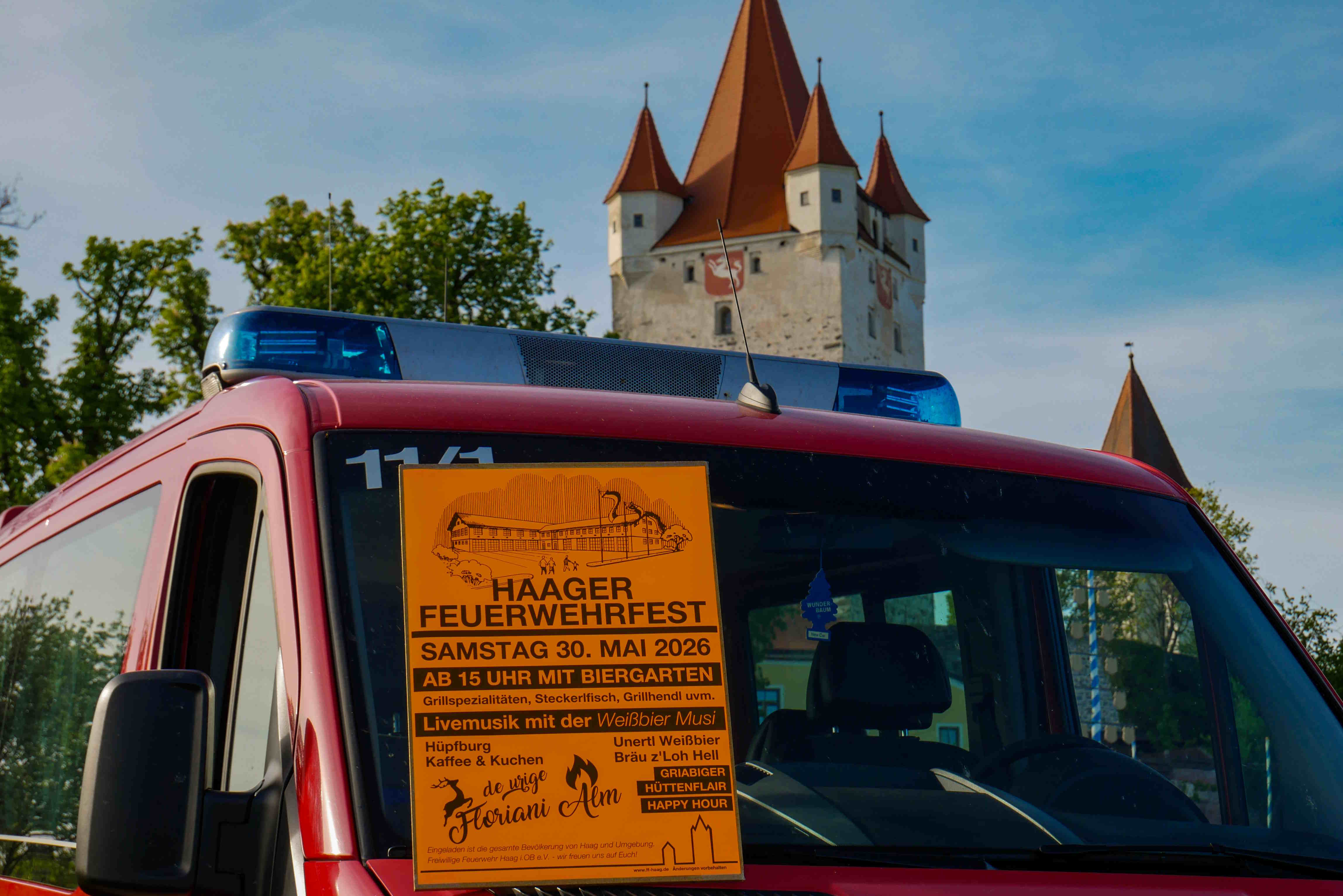 Einladung zum Haager Feuerwehrfest 2026